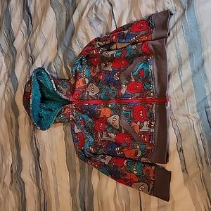 Truly scrumptious by heidi klum hoodie size 5T